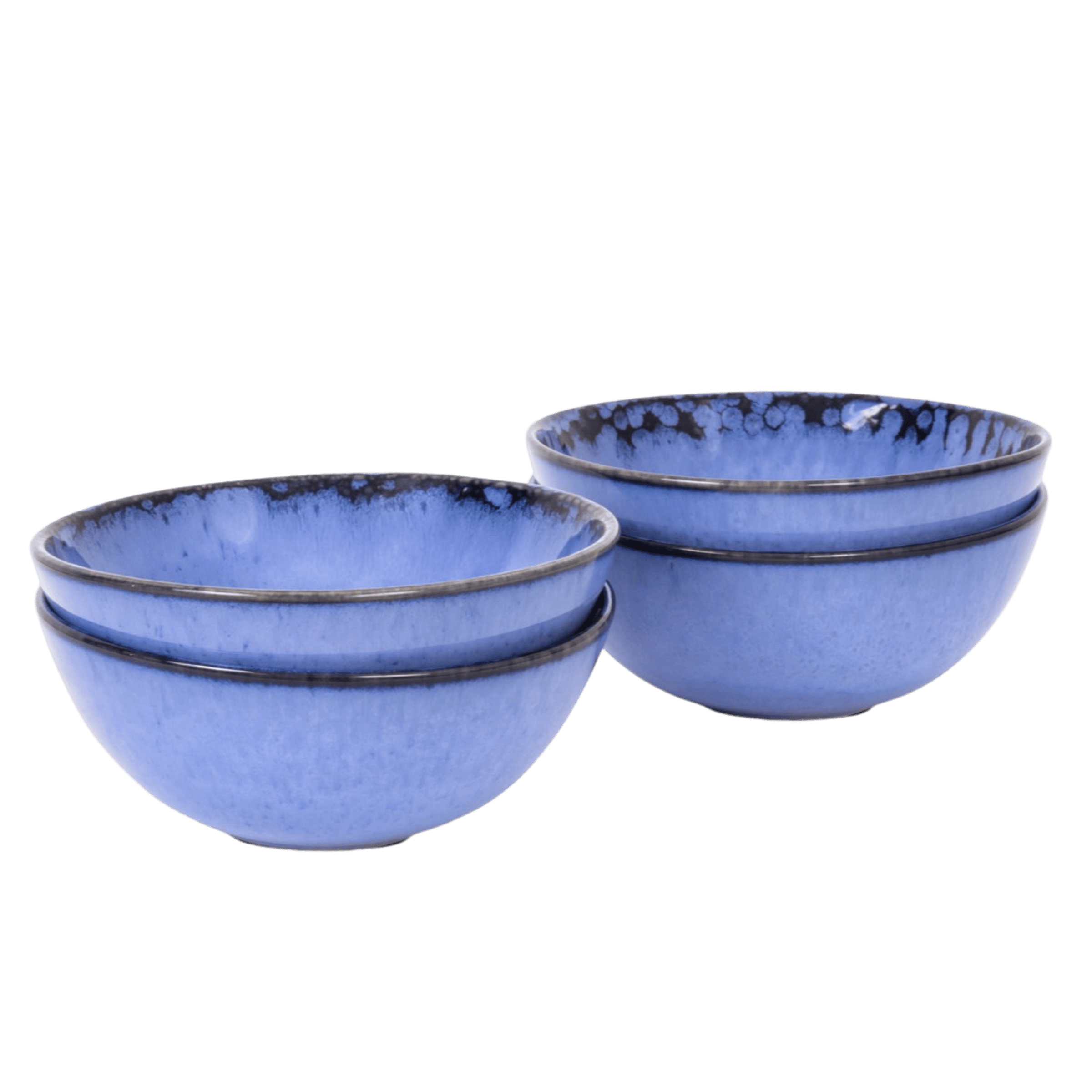 kleine blaue Keramik Schale aus Portugal