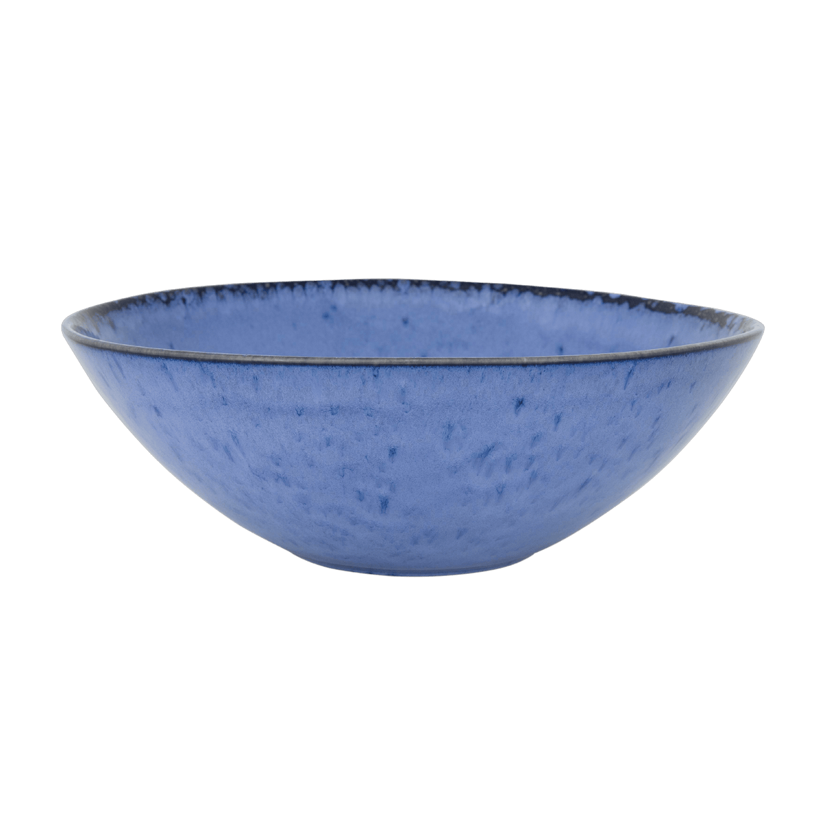 blaues Keramik Geschirr aus Portugal