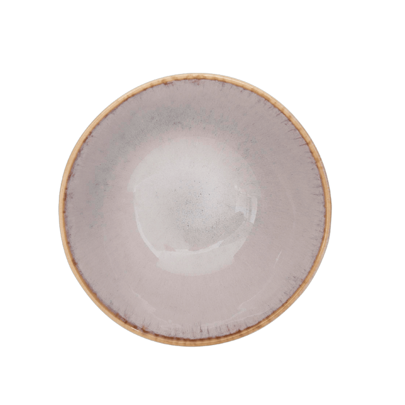 kleine Müslischale aus Keramik in creme