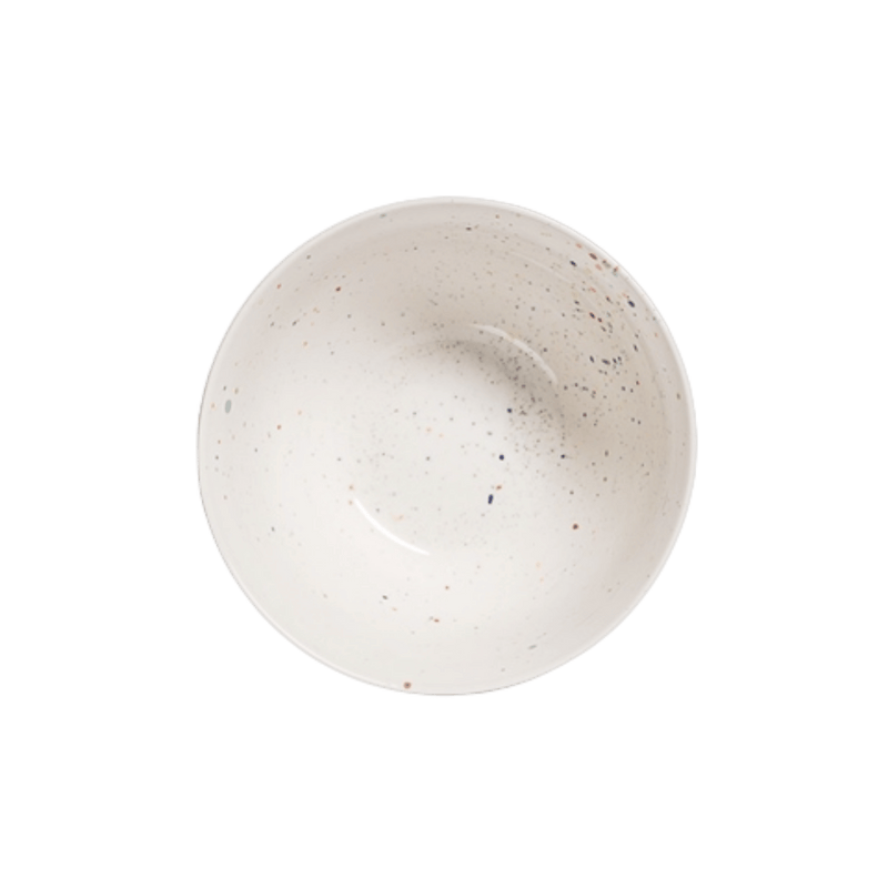 kleine keramik schale in weiß
