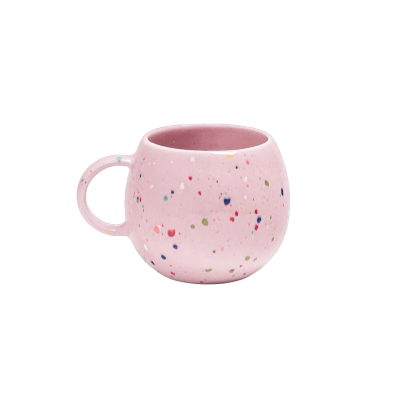 handgemachte keramik tasse von egg back home in pink