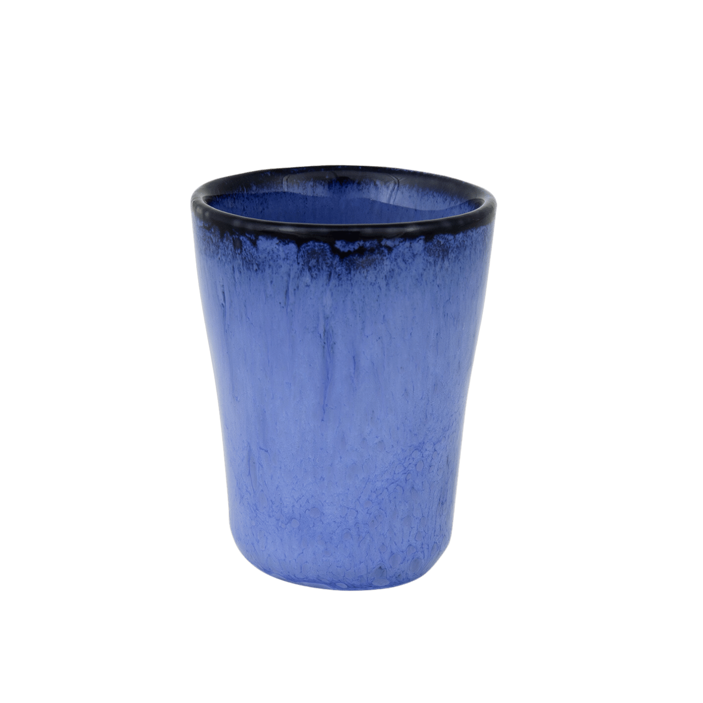 blaue keramik tassen in klein espress tassen