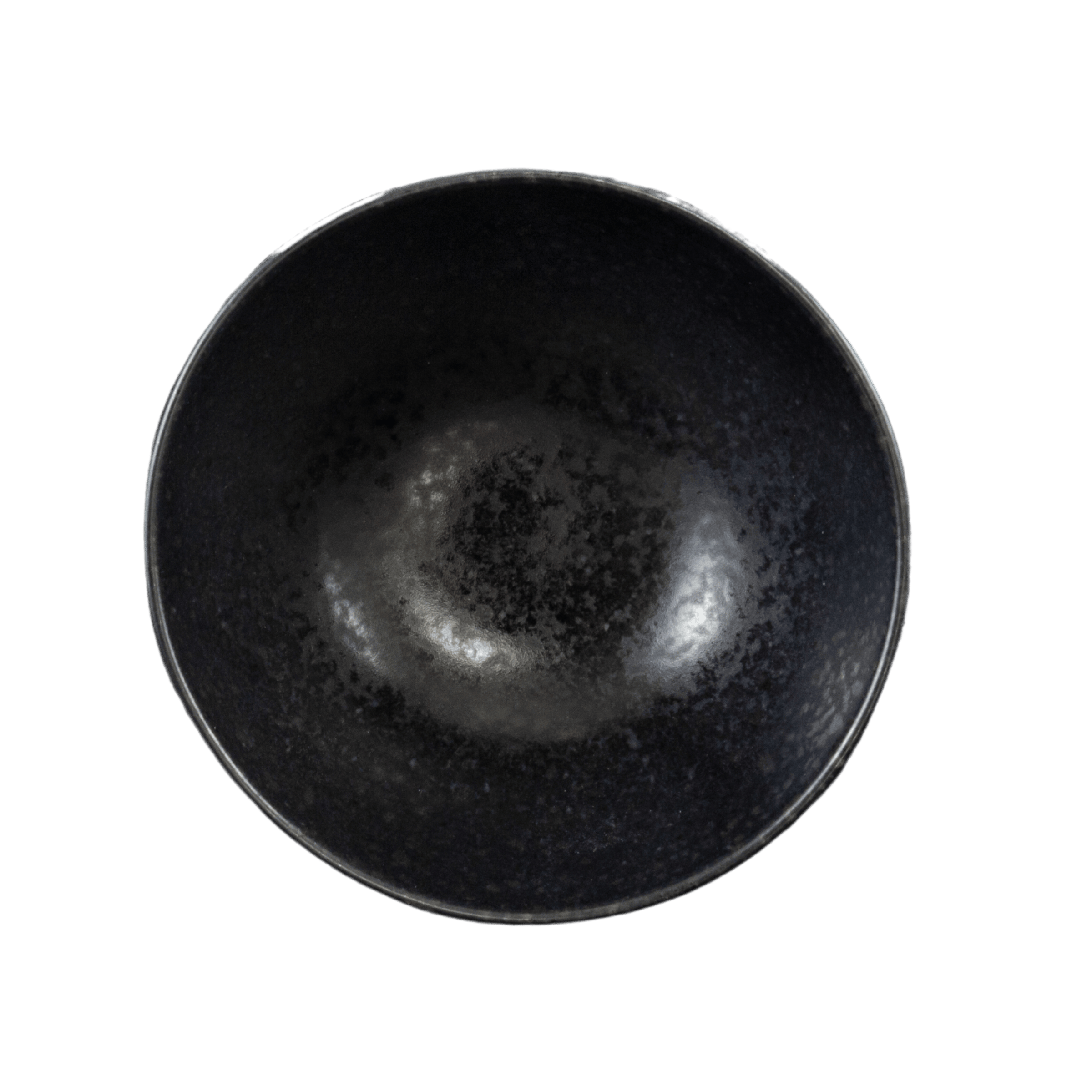 kleine schwarze schale aus keramik