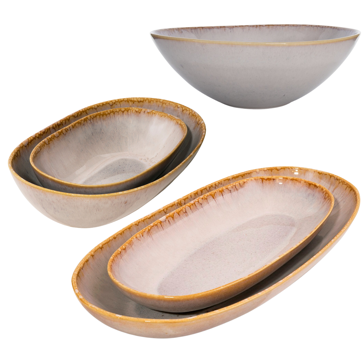 Keramik Schalen Set aus Portugal